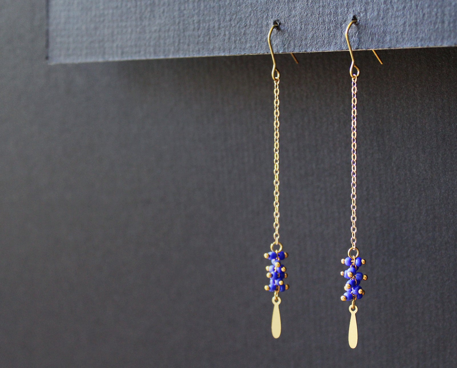 Palo Earrings Blue - Long