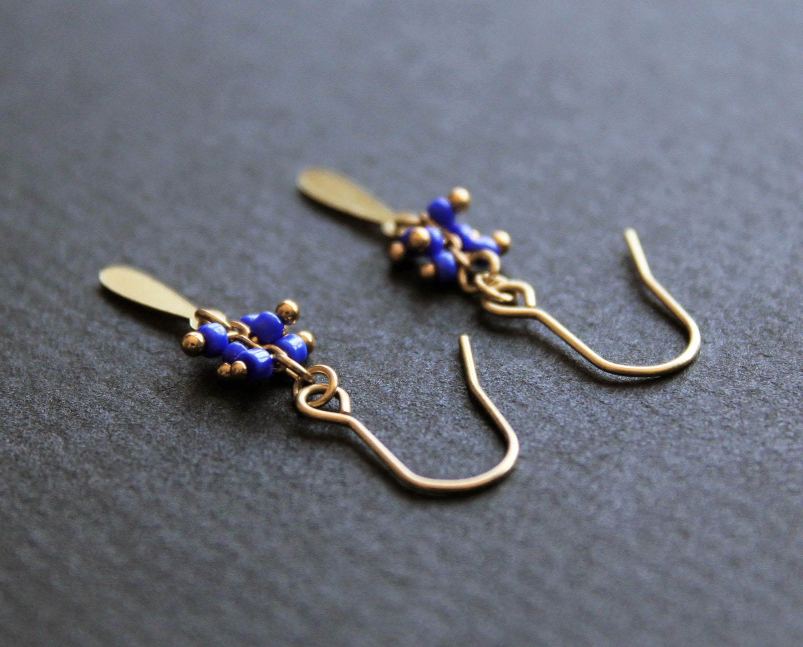 Palo Earrings Blue - Short