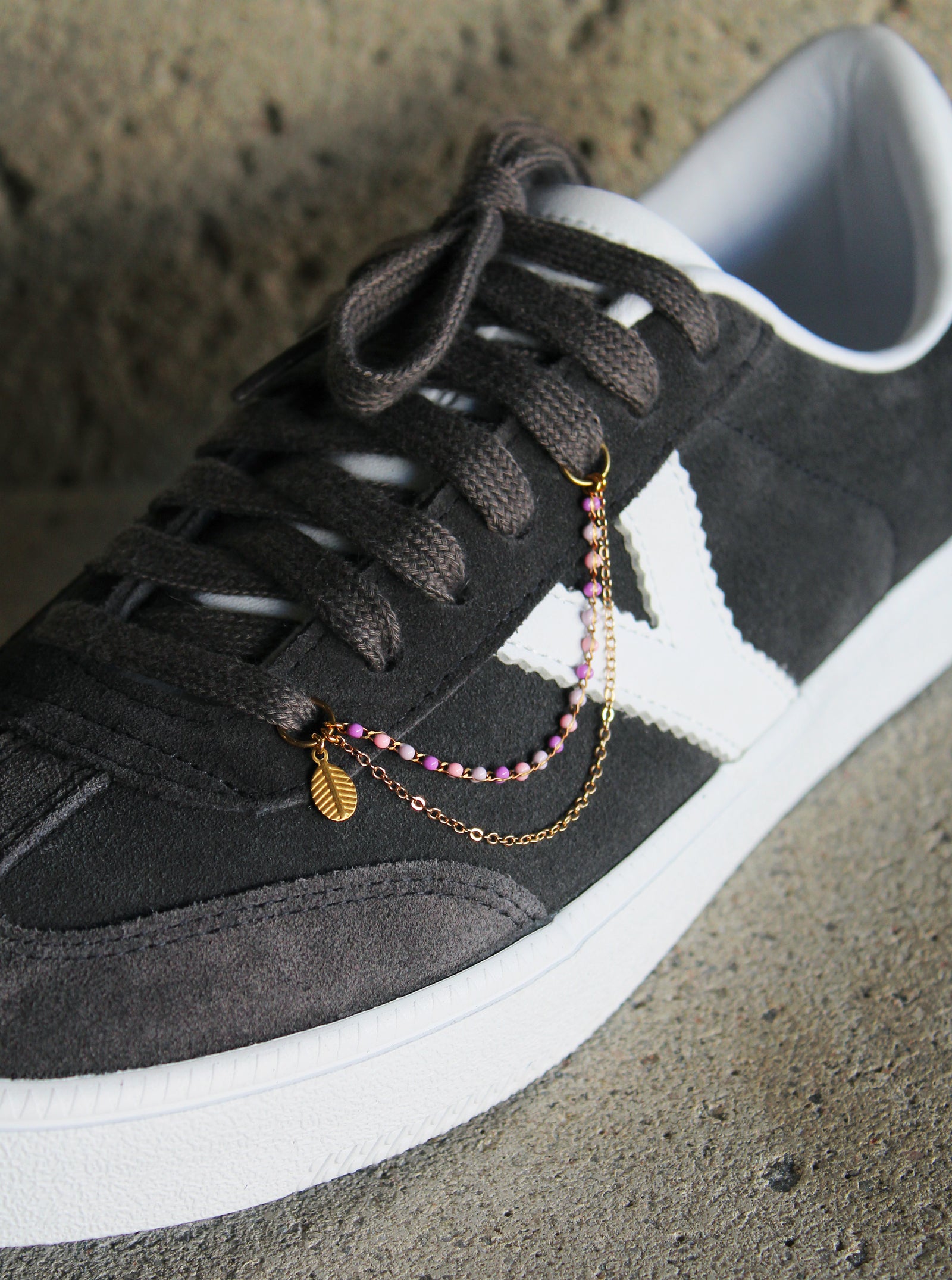 Lani Shoe Chain - Purple & Pink