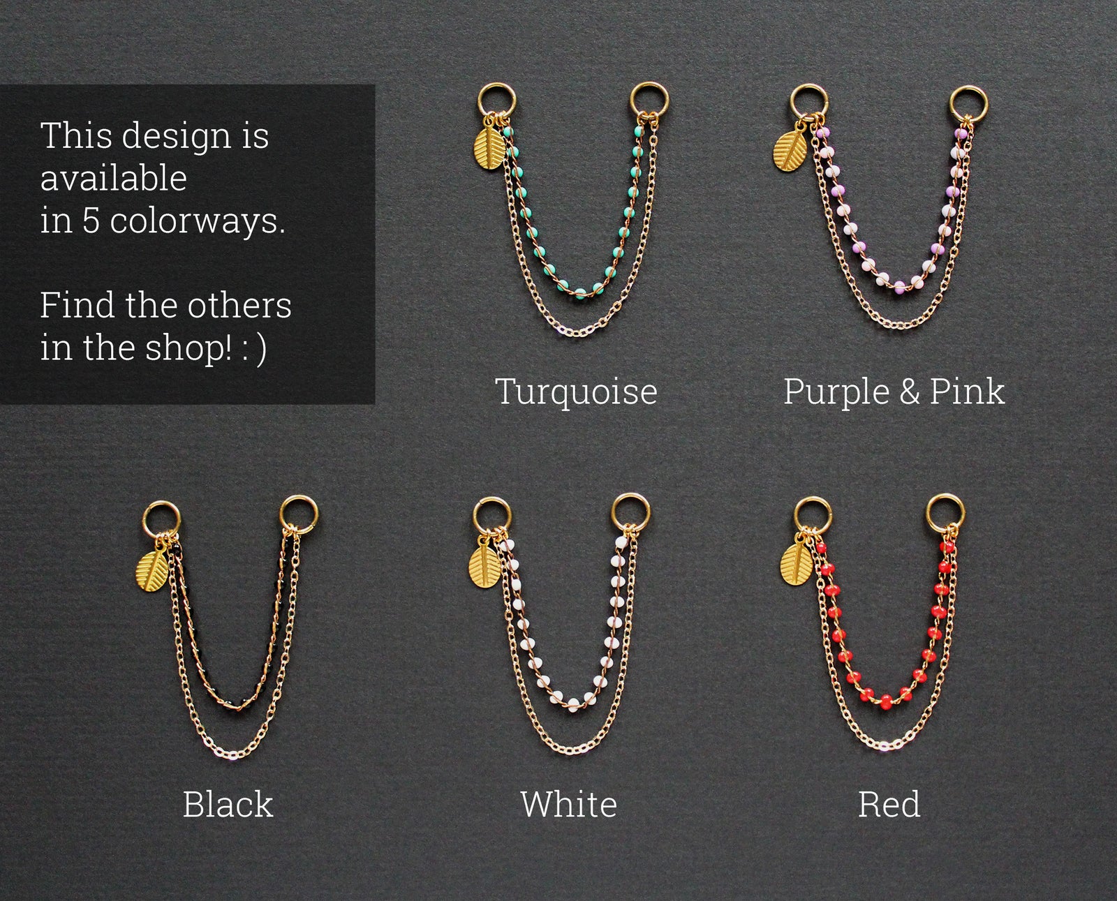 Lani Shoe Chain - White