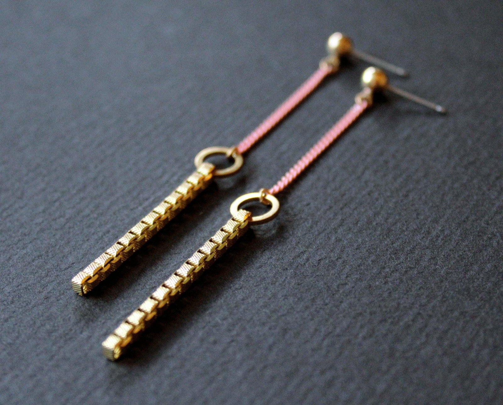 Jillian Earrings Pink - Nea