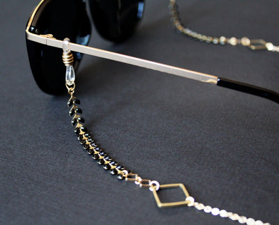 Kalea Glasses Chain Black - Nea