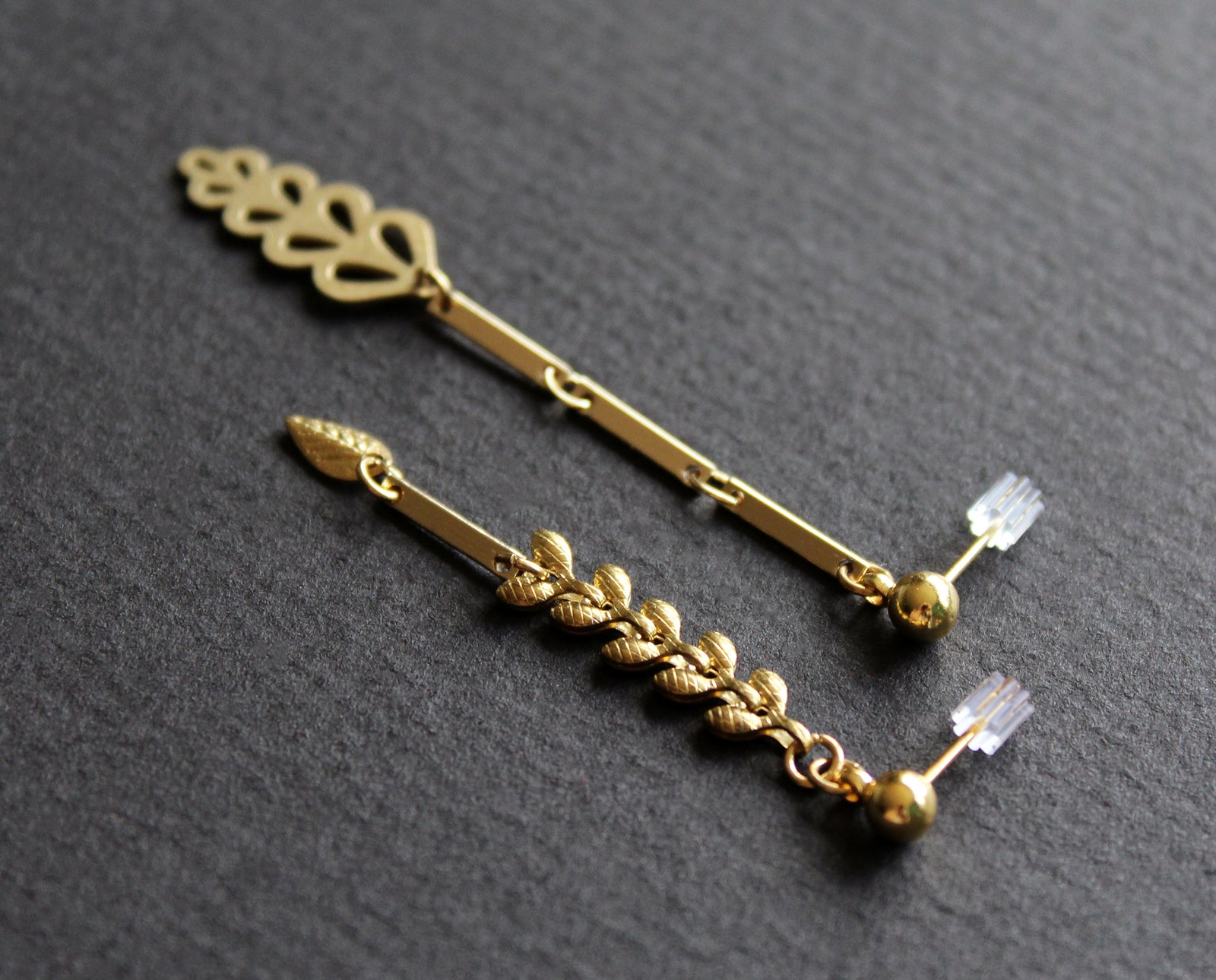 Boucles d'oreilles Fern