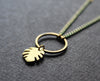 Monstera Necklace
