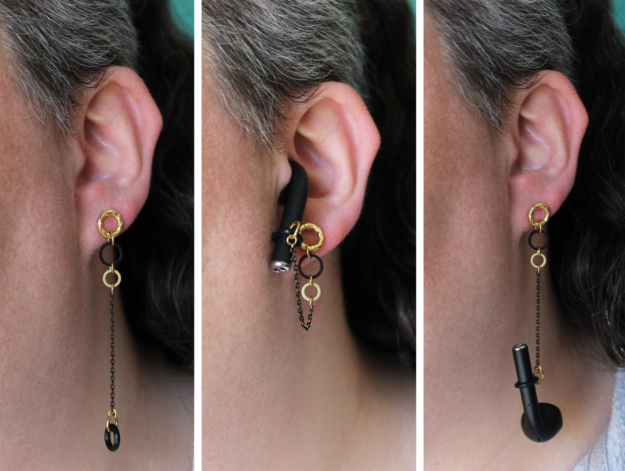 Boucles d'oreilles à écouteurs Obila