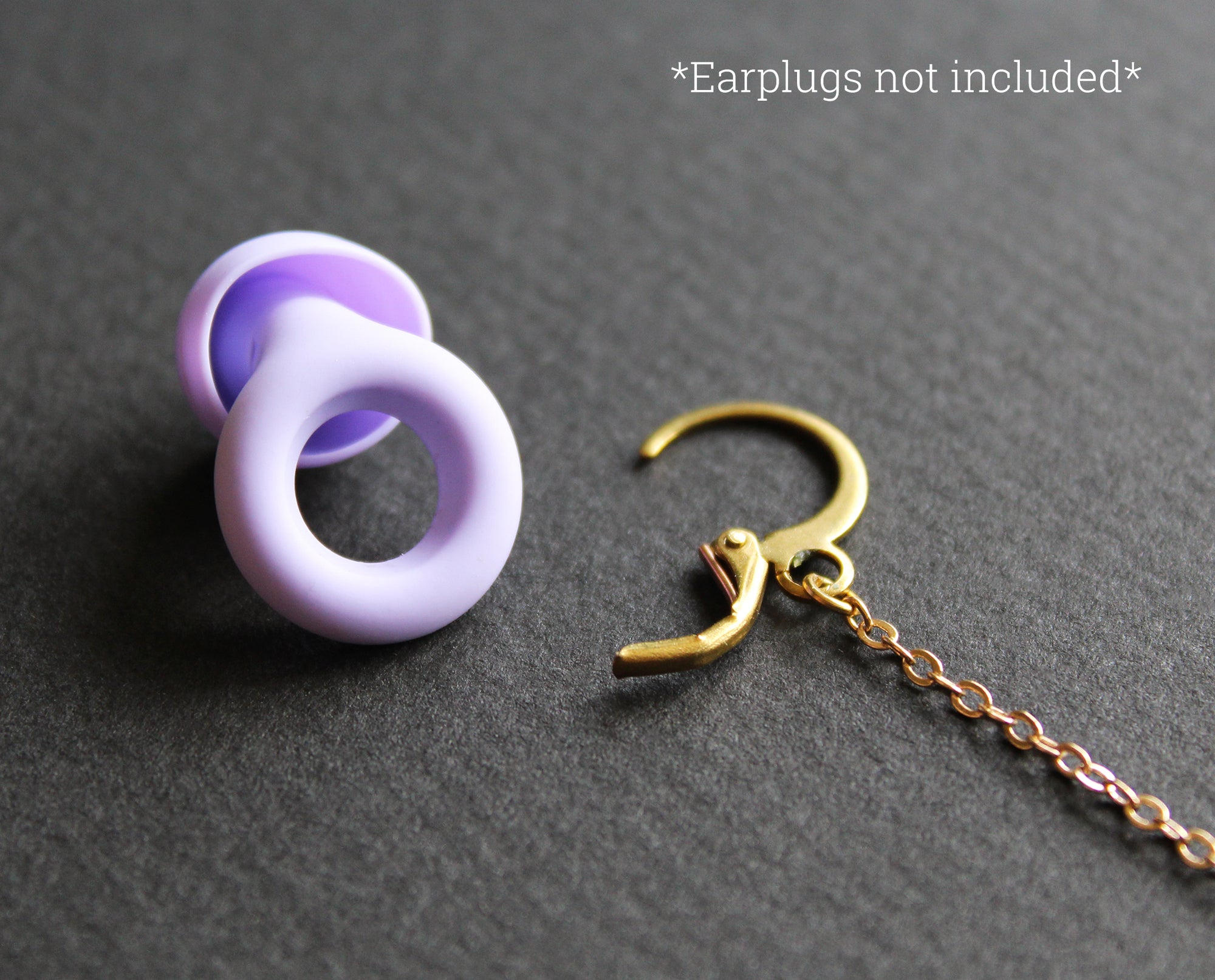 Boucles d'oreilles à earplugs Akoma