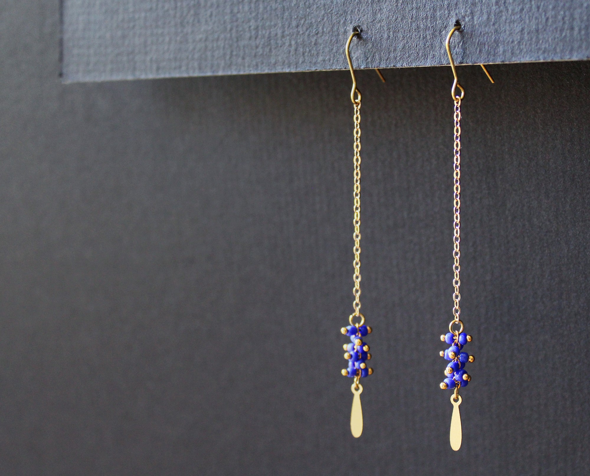 Palo Earrings Blue - Long