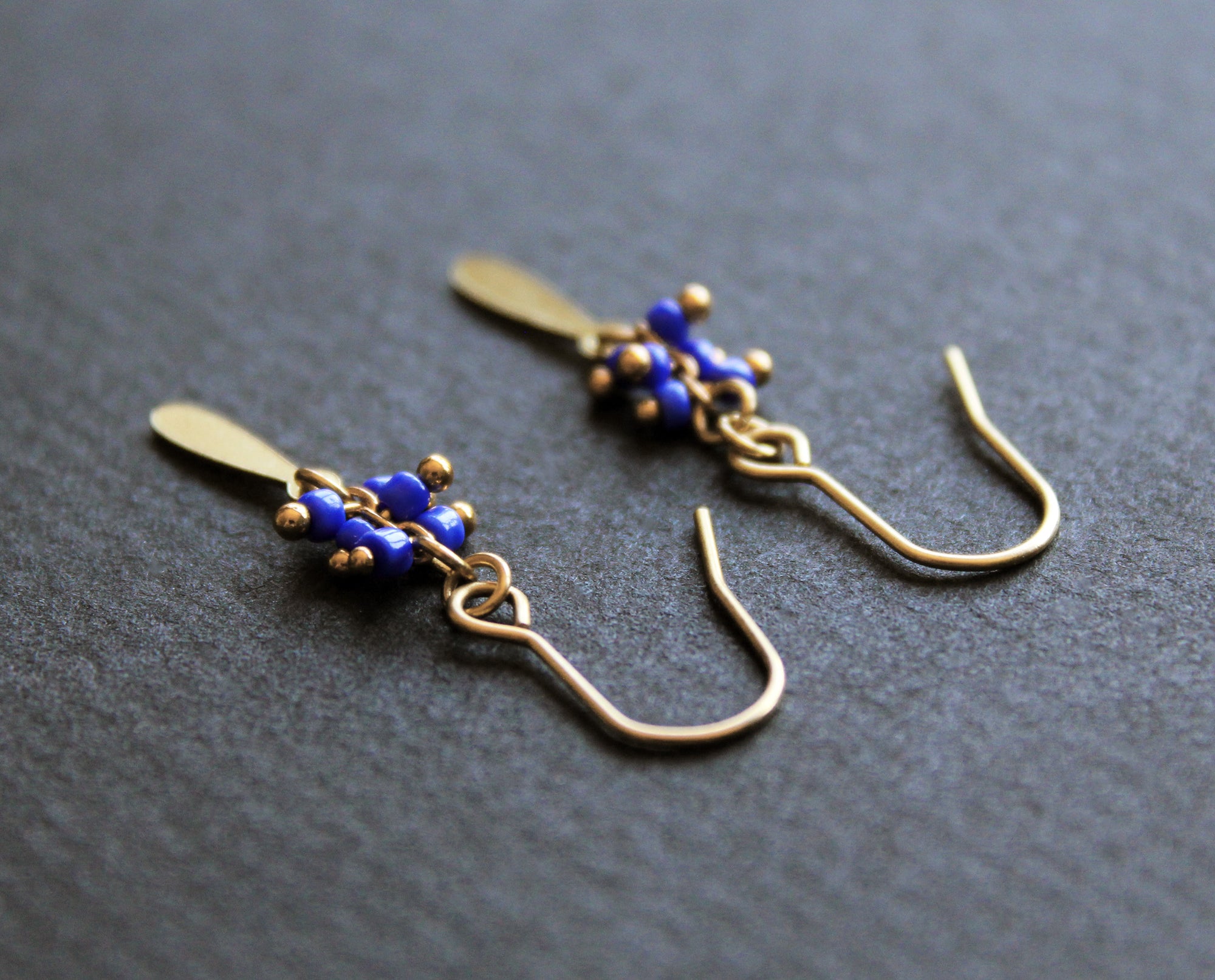 Palo Earrings Blue - Short