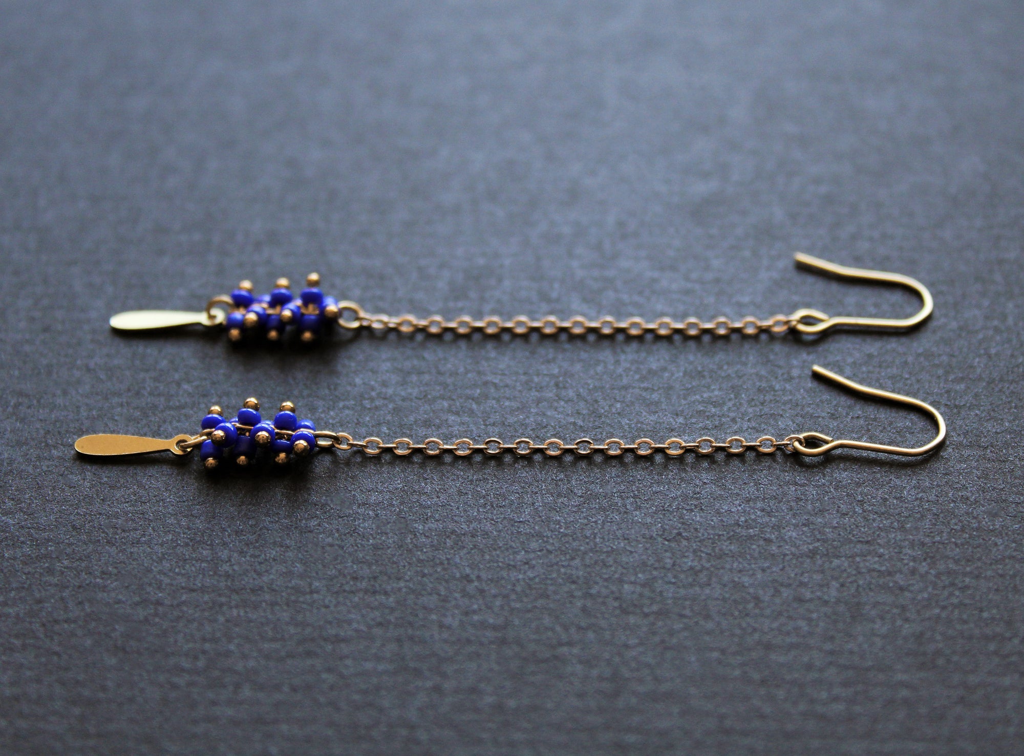 Palo Earrings Blue - Long