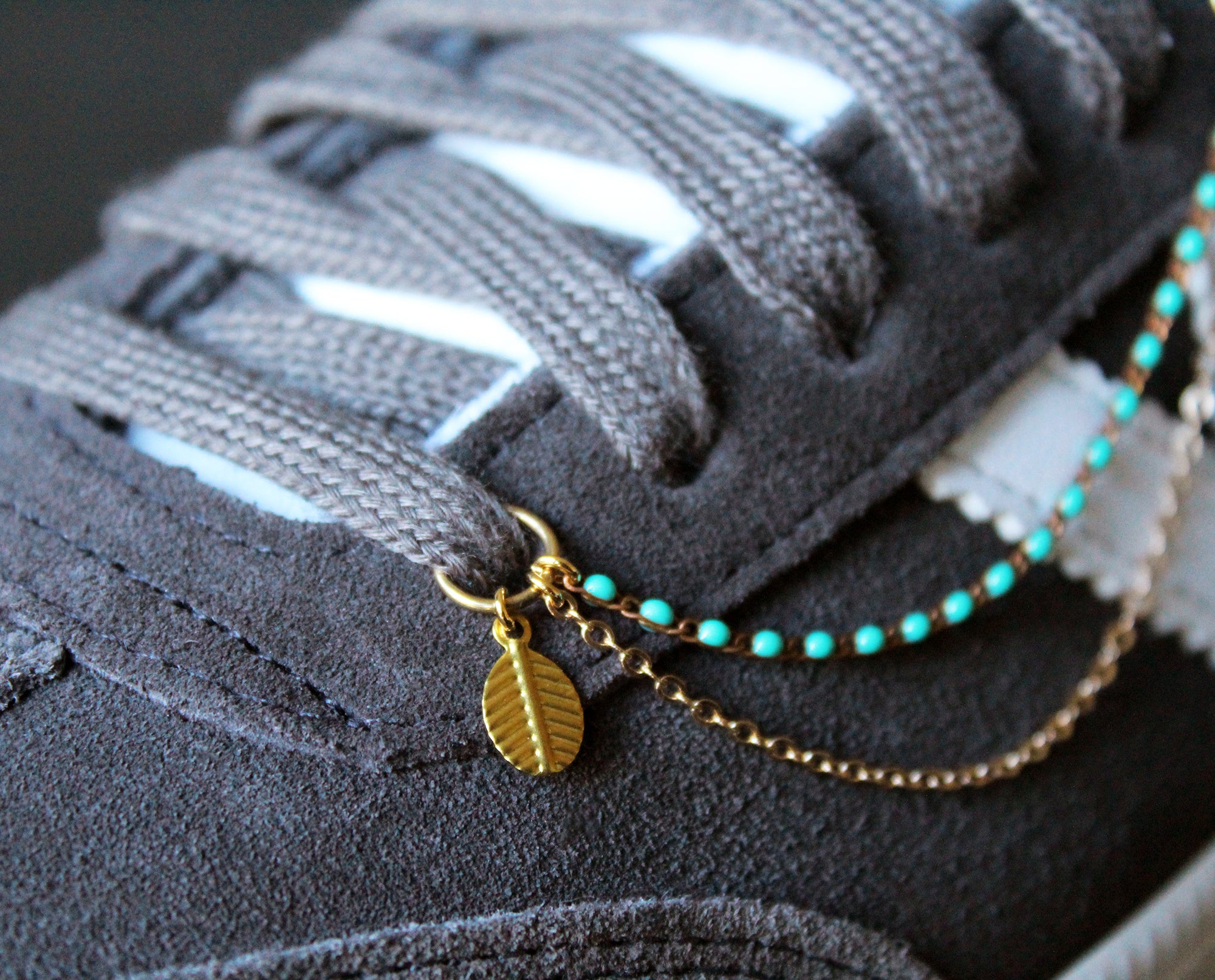 Lani Shoe Chain - Turquoise