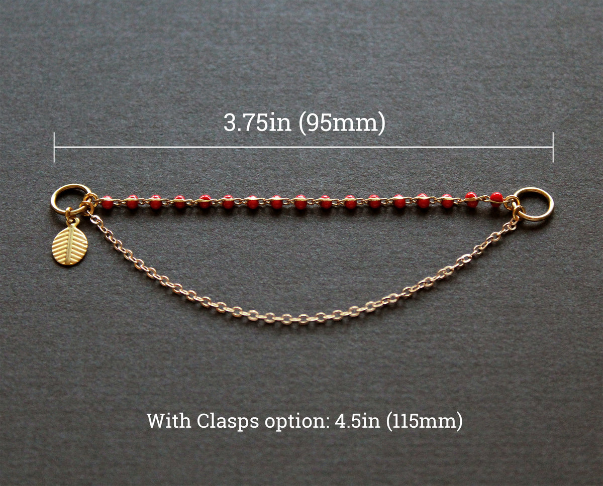 Lani Shoe Chain - Red
