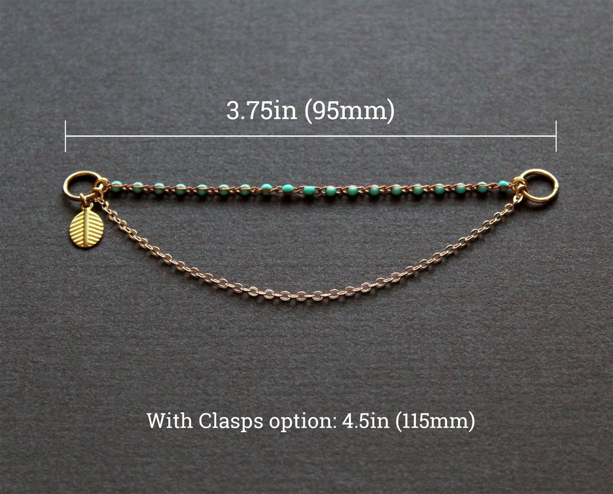 Lani Shoe Chain - Turquoise