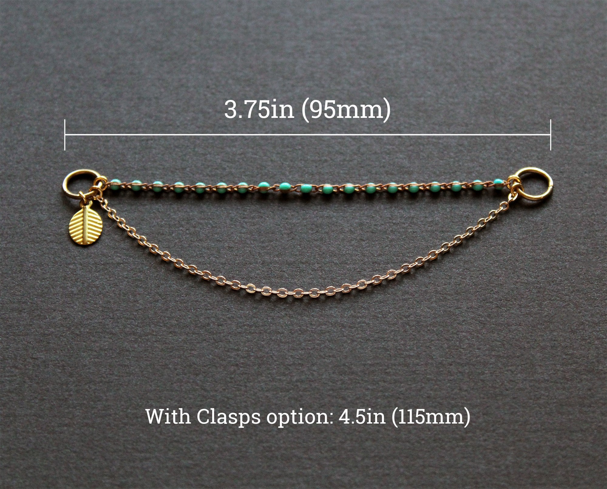 Lani Shoe Chain - Turquoise
