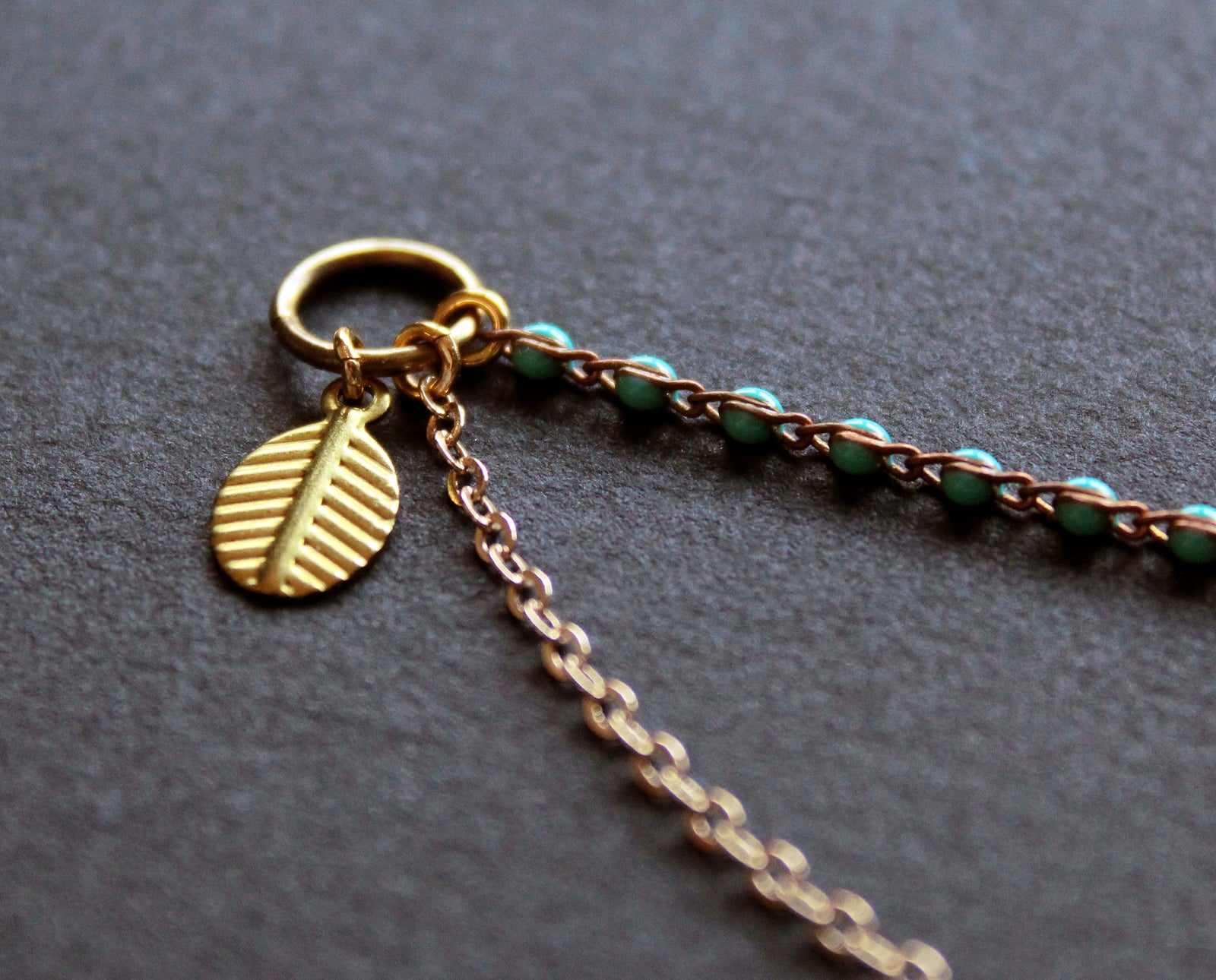 Lani Shoe Chain - Turquoise