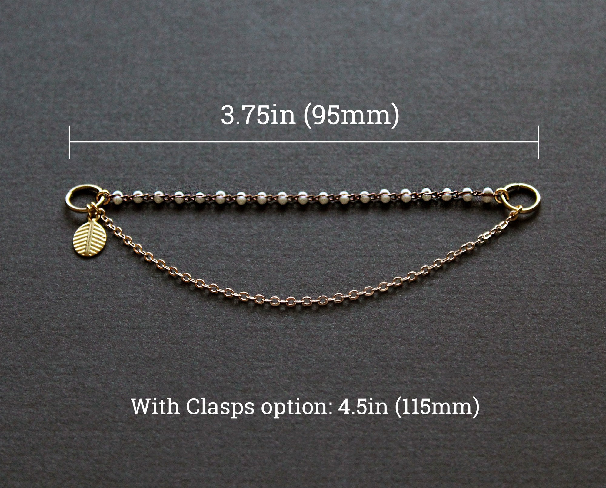 Lani Shoe Chain - White