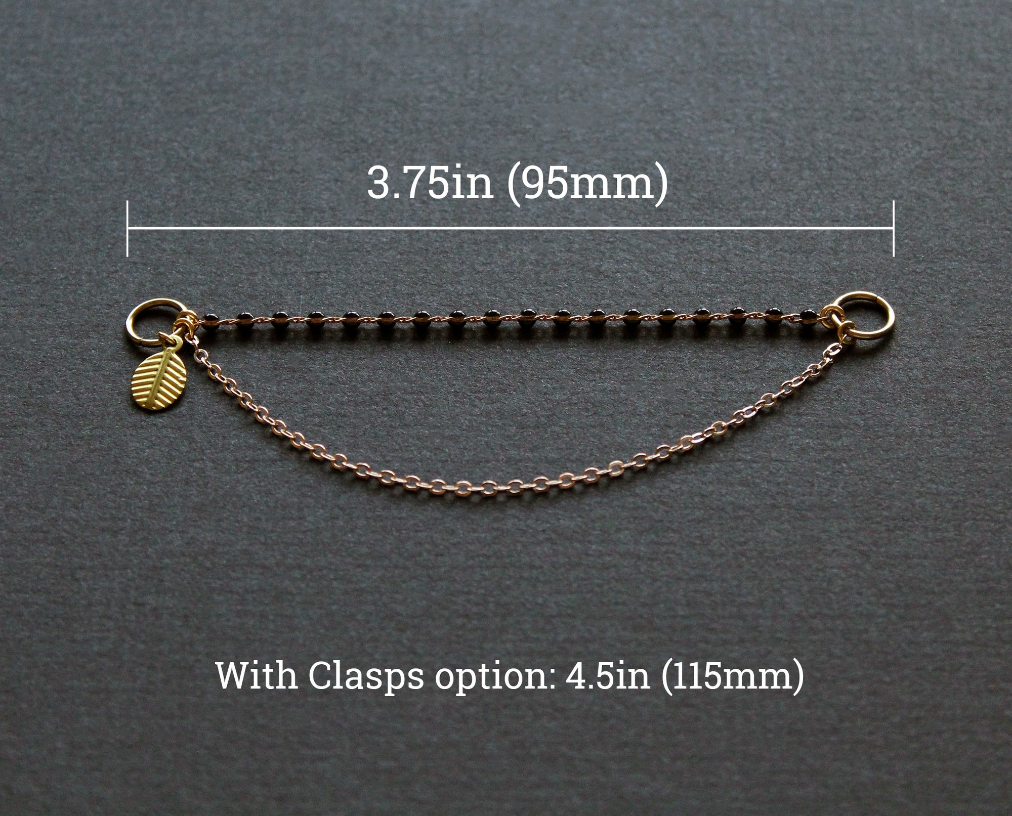 Lani Shoe Chain - Black