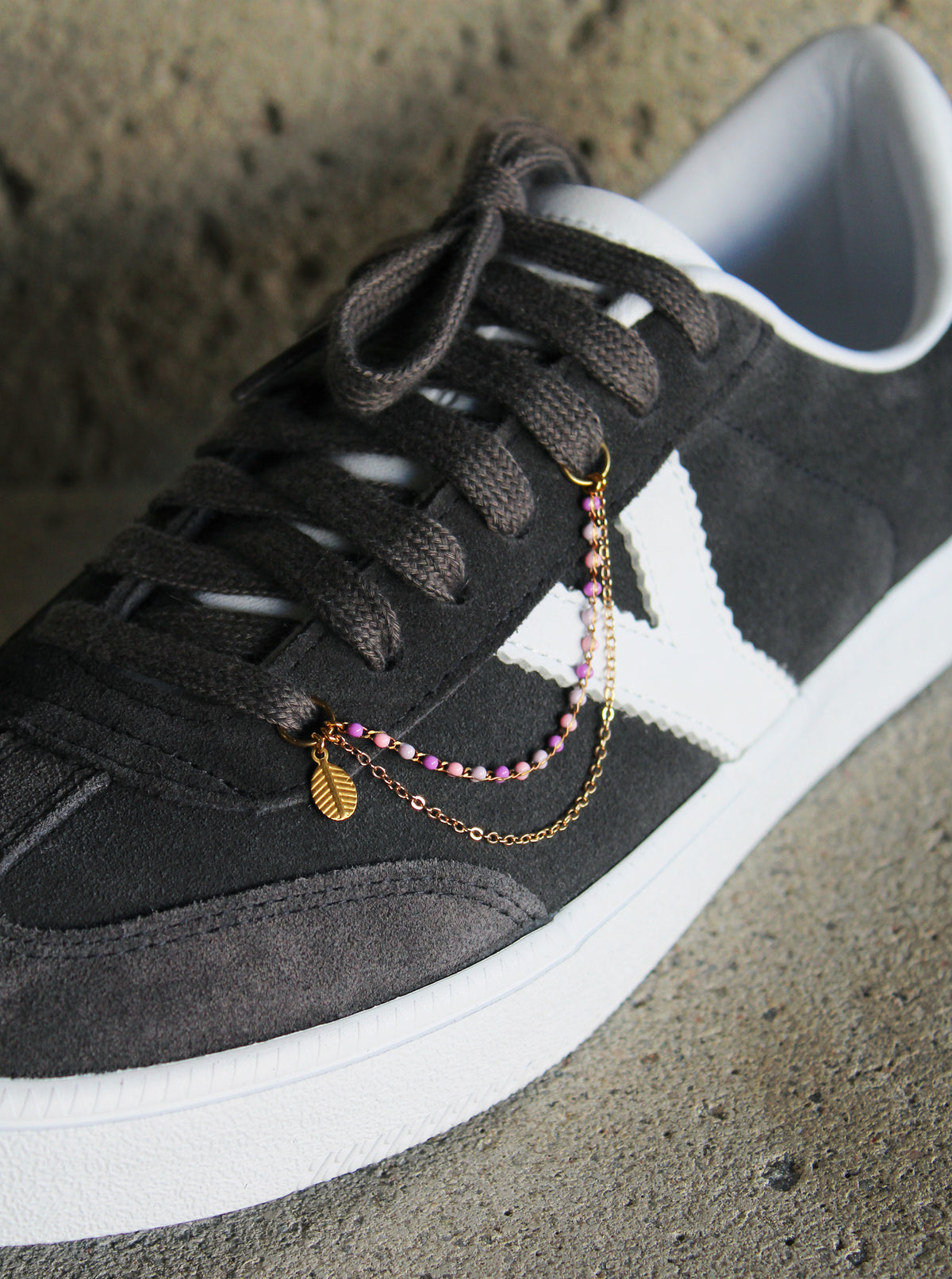 Lani Shoe Chain - Purple &amp; Pink