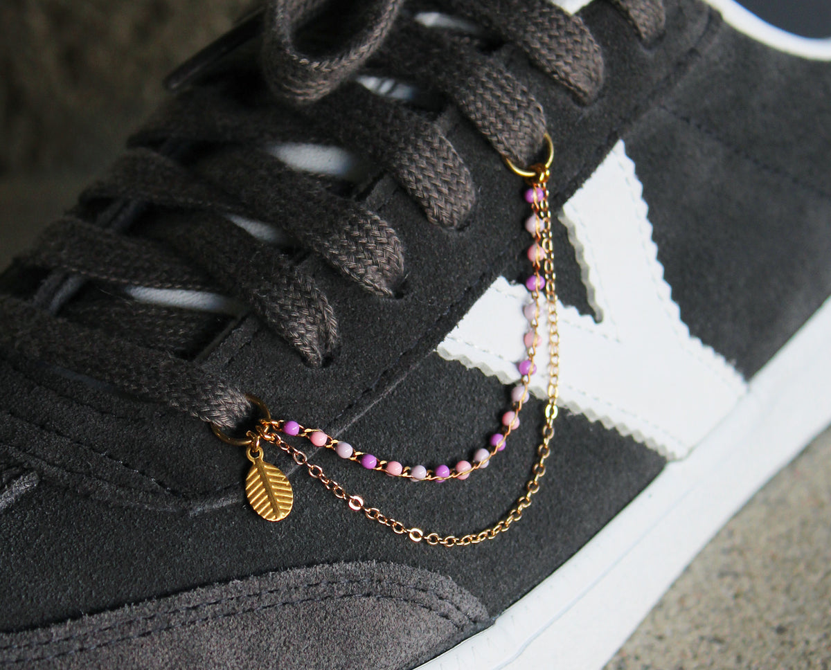 Lani Shoe Chain - Purple &amp; Pink