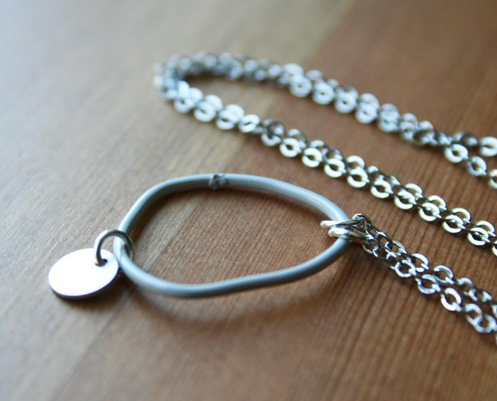 LAST ONE Topo Necklace 4 · Light Grey - Nea - 2