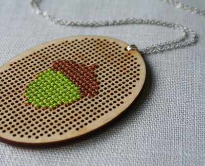 Acorn Necklace - Nea - 3