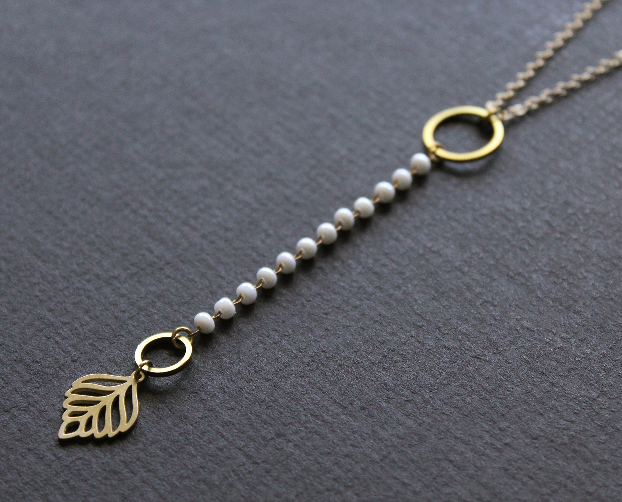 Vellum Necklace