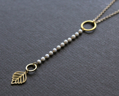 Vellum Necklace