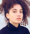 Jillian Earrings Black - Nea