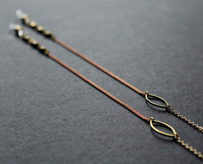 Modern Pink Glasses Chain - Artisan Nea Jewelry