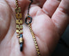 chunky gold geometric sunglasses chain - handmade designer Nea Jewelry