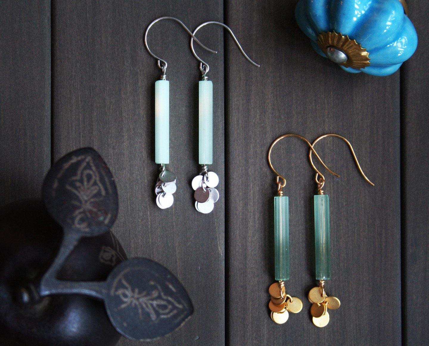 Jade Earrings - Nea - 1