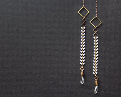 Kalea Glasses Chain White - Nea