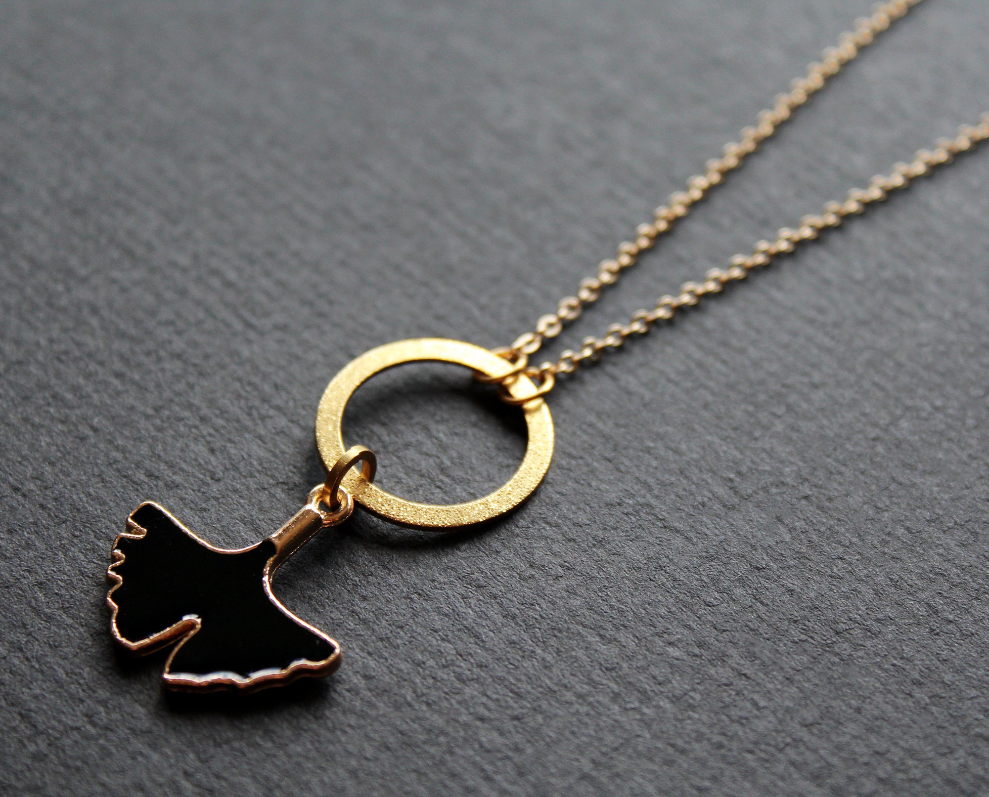 Collier Ginkgo