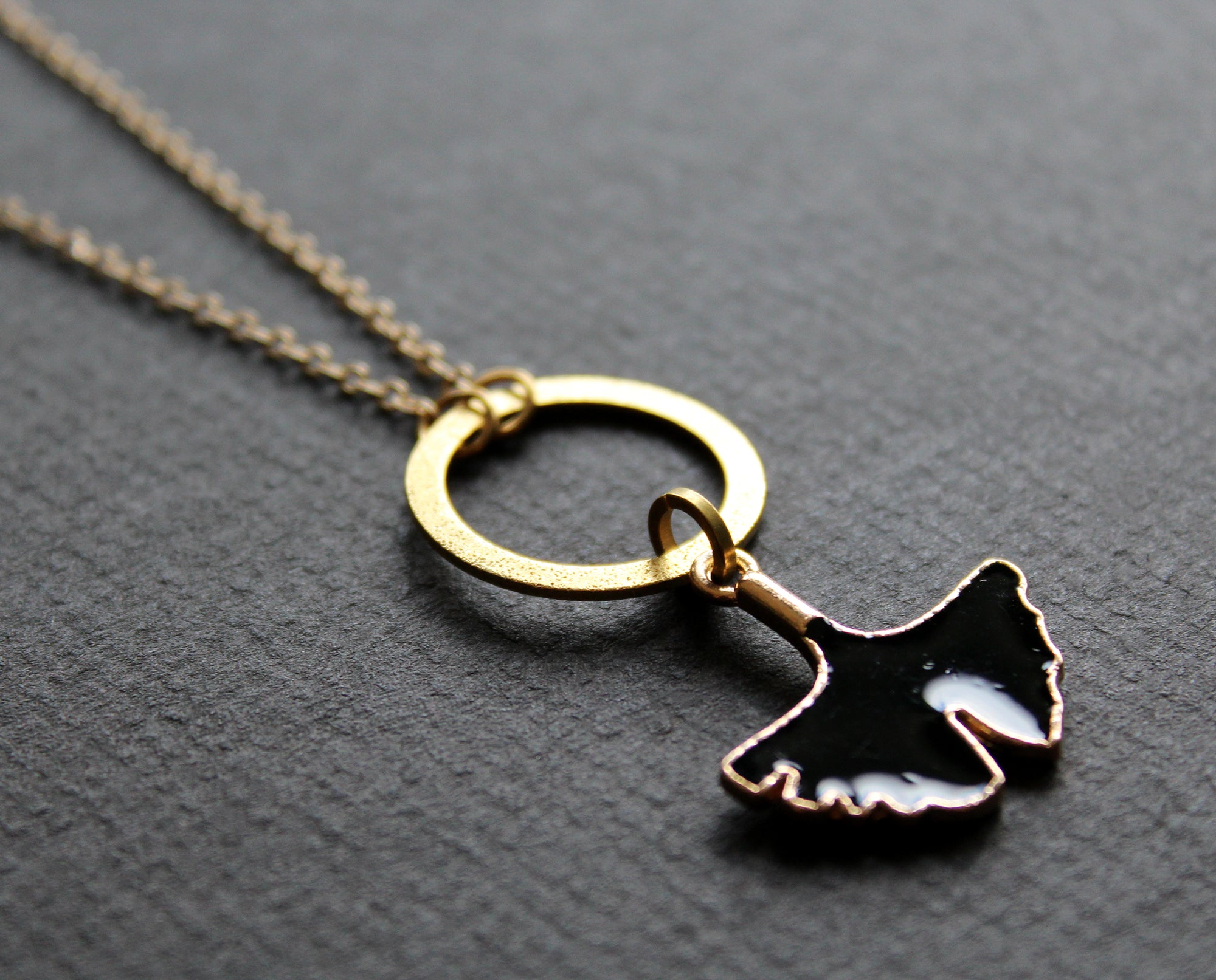 Collier Ginkgo