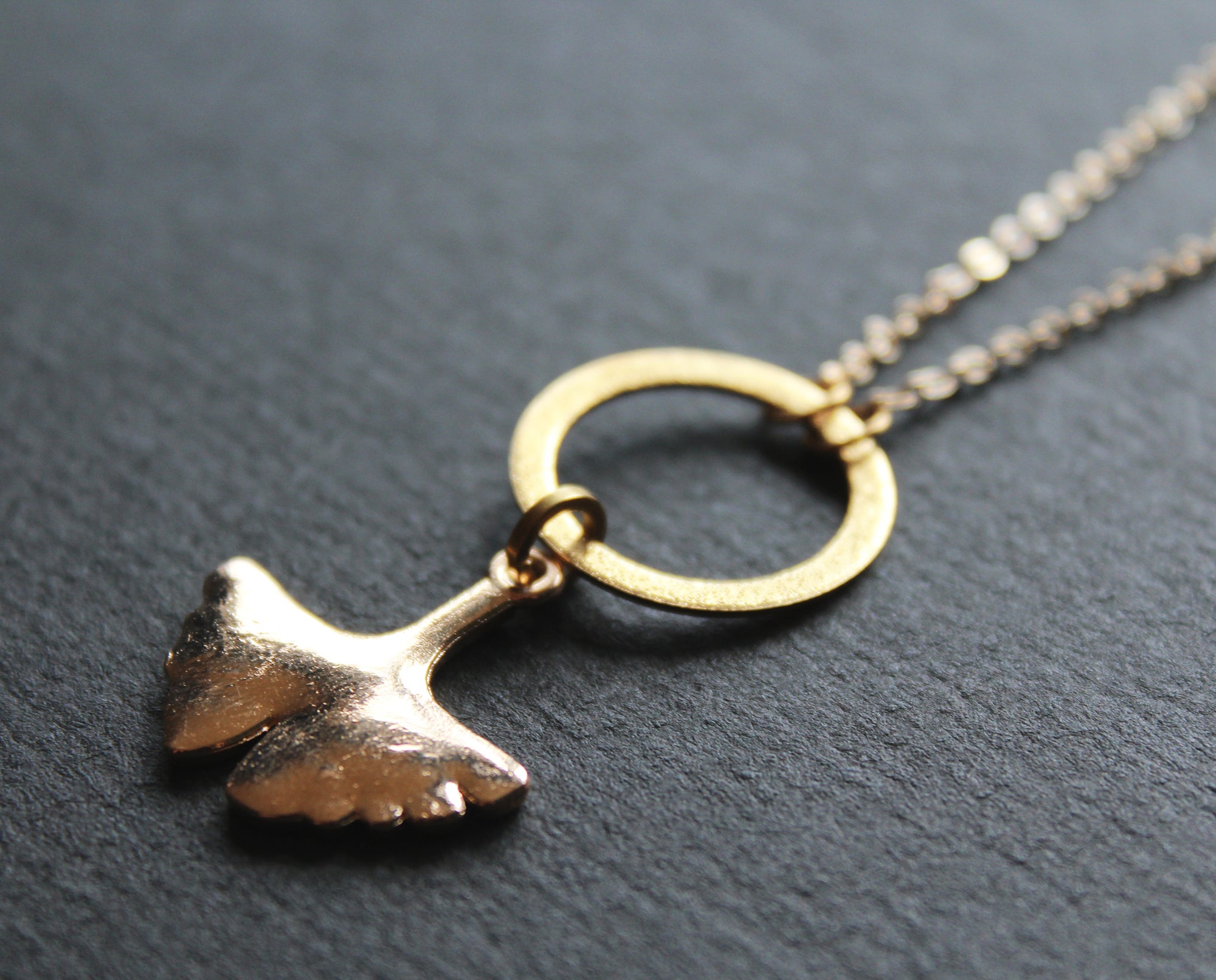 Ginkgo Necklace