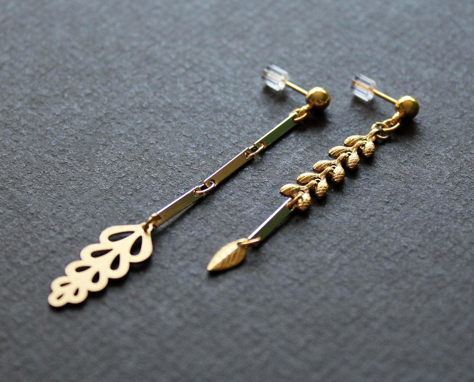 Boucles d'oreilles Fern