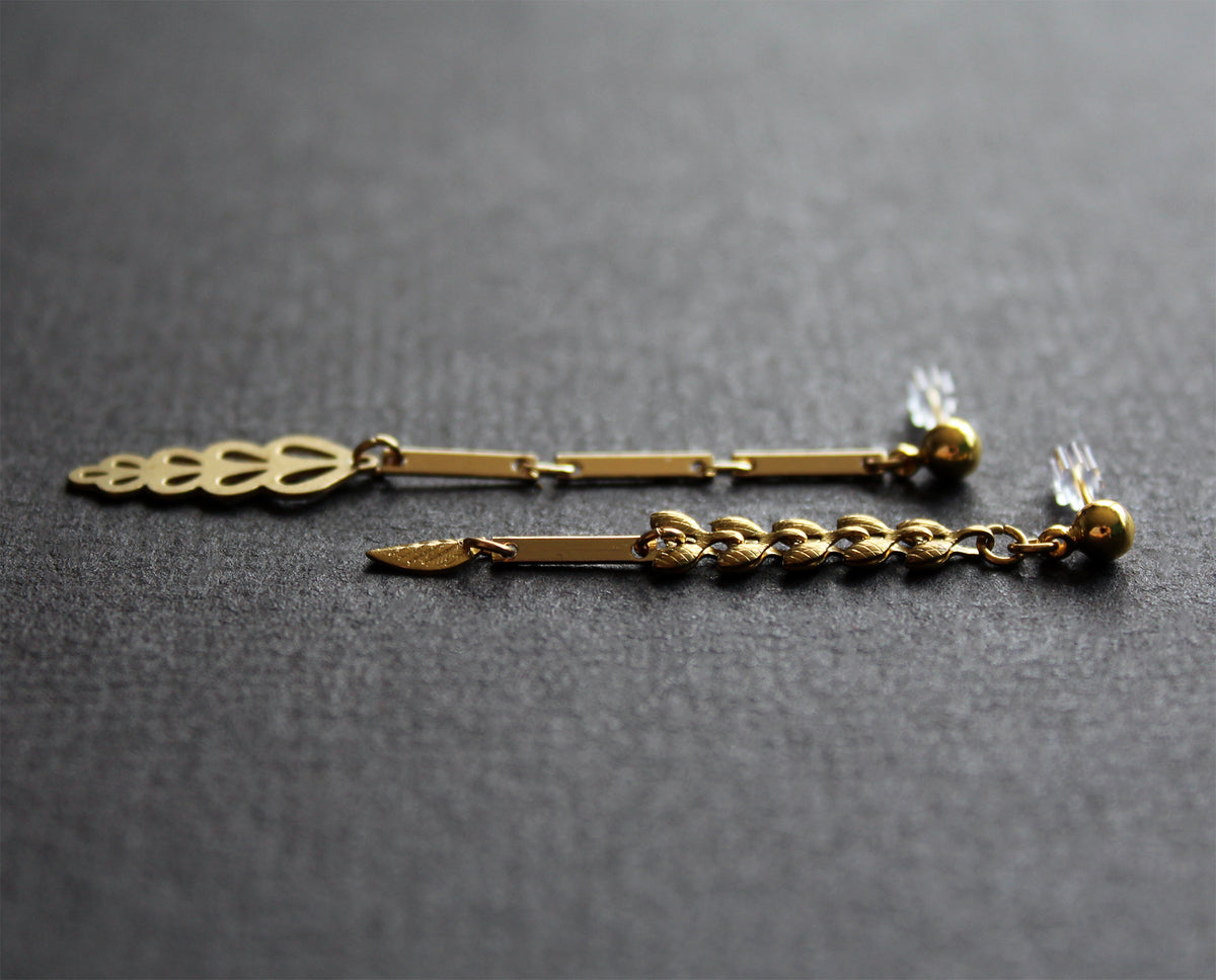 Boucles d'oreilles Fern