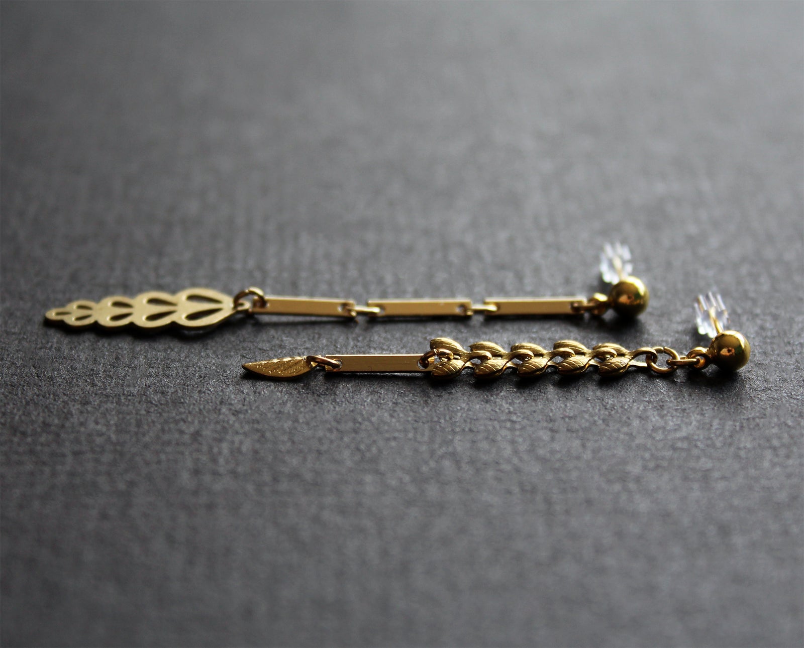 Boucles d'oreilles Fern