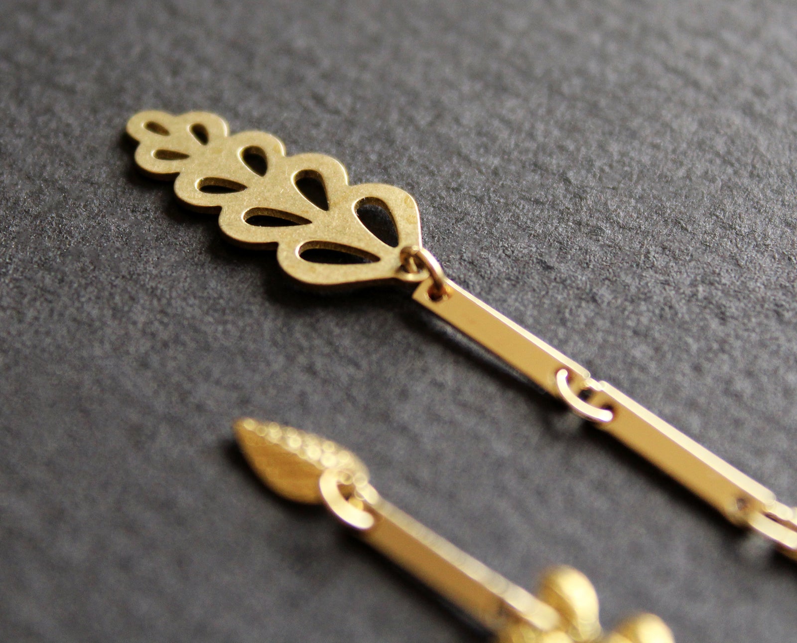 Boucles d'oreilles Fern